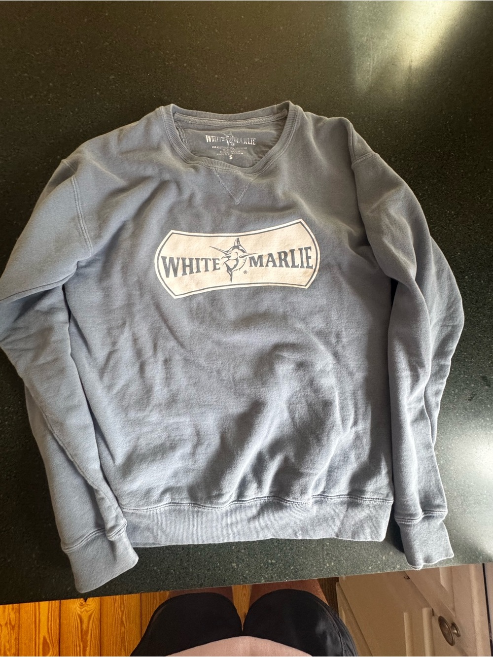 Women's Crewneck Sweatshirt in Slate Blue